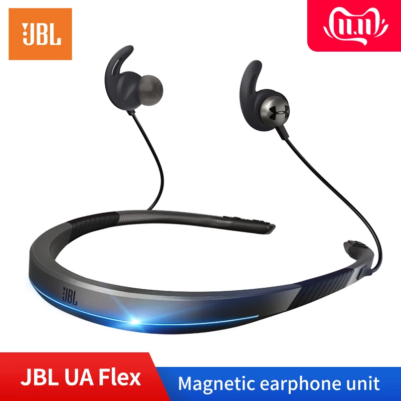 JBL мкА Flex беспроводные Bluetooth шейные наушники водонепроницаемые IPX 5 спортивные HiFi