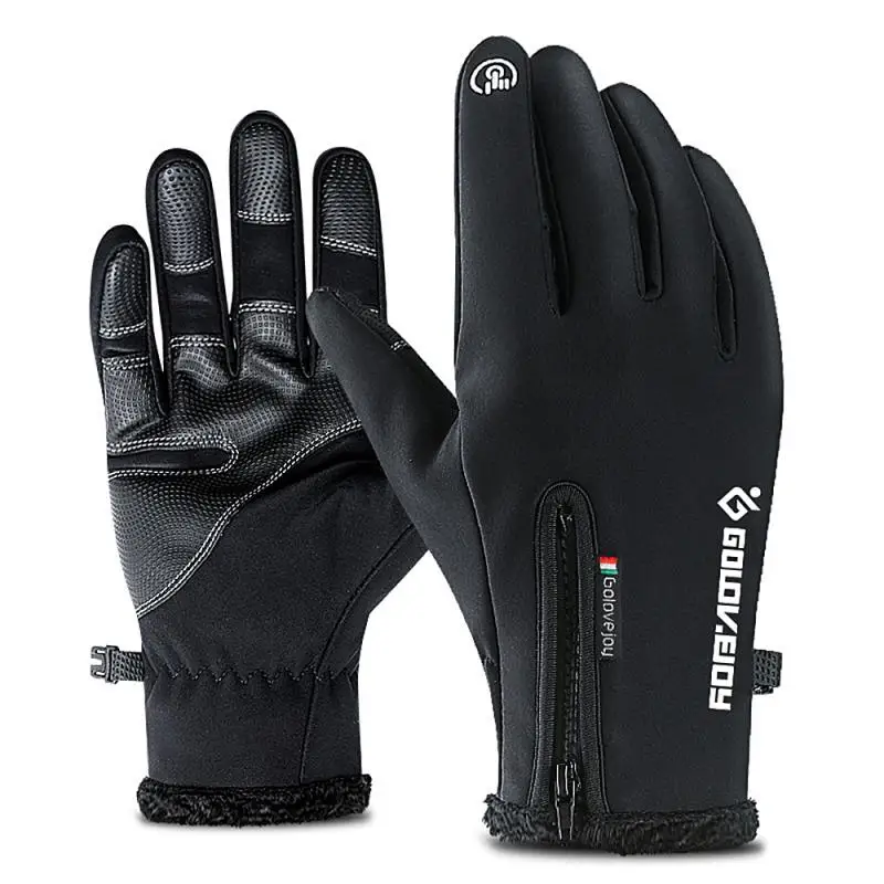 Unisex Touchscreen Winter Thermal Warm Cycling Bicycle Bike Ski Outdoor Camping Hiking Motorcycle Gloves Sports Full Finger