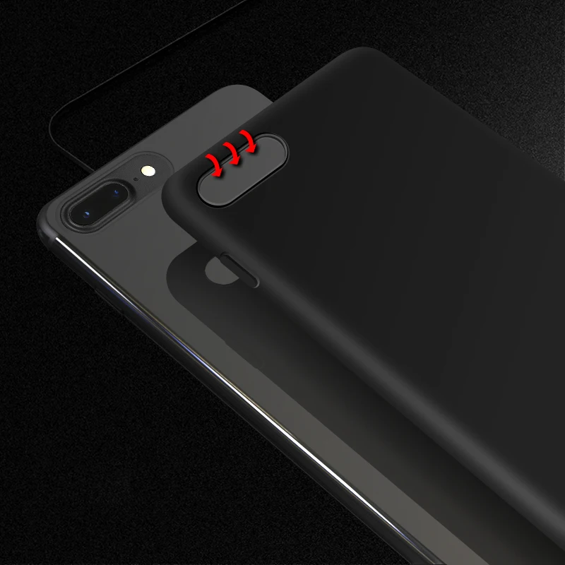 Luxury Soft Matte Color Phone Cases for iPhone 5 5S SE 6 6S Plus 7 8 X Xiaomi RedMi Note Pro 5A Prime TPU Black Cover |