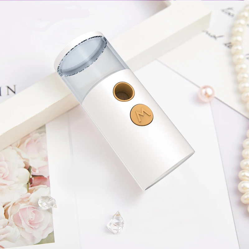 

Mini Humidifier Facial Hydration Sprayer Handy Cool Mist Spray Machine Face Care Mist Sprayer MH88