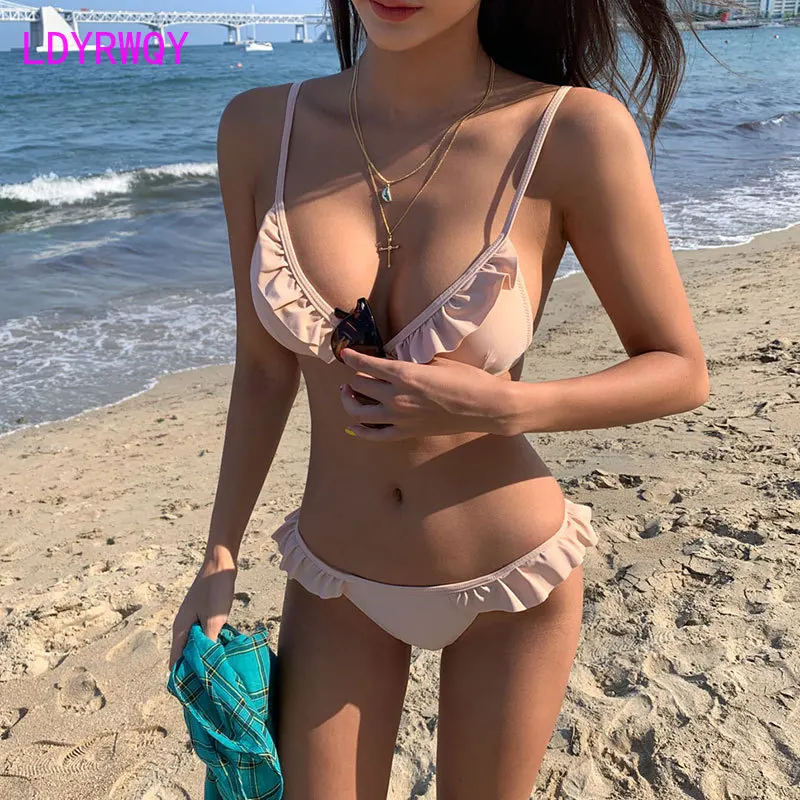 LDYRWQY 2021 Корейская версия нового модного пикантного пупка с низкой талией