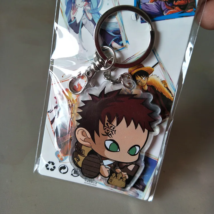 Новинка 2020 акриловый брелок для ключей с аниме Наруто подвеска Какаси прозрачный