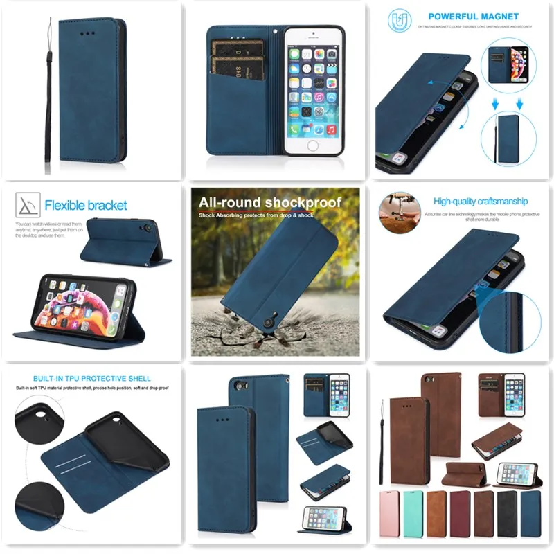 

Leather Wallet Case For Xiaomi Redmi Note 8T 7 5 6 8 Pro 9 MAX For Xiaomi Redmi 7A 6A 6 7 8 Note 9S K20 K30 Flip Magnetic Cases