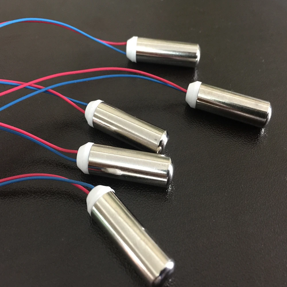 2PCS 7x25mm DC 3.7V 5V Vibrator Motor Professional Massager Mini Waterproof Vibration Coreless For Beauty Instrument | Строительство и