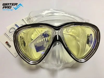 Clear BK Маска для дайвинга Tusa M-211SY - Цвет: Clear BK