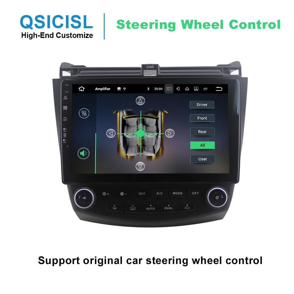 Ips 10 1 &quotAndroid 8 автомобильный Радио мультимедийный плеер для Honda Accord 7 era 2004 2007