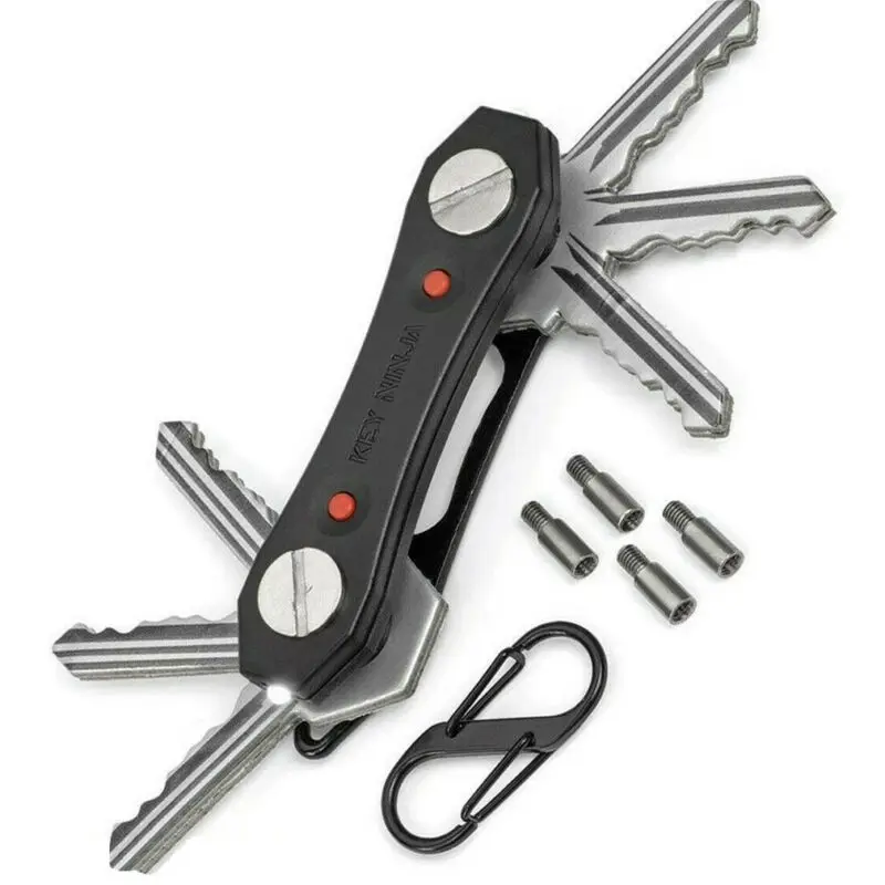 Смарт ключ держатель компактный брелок органайзер с светодиодный свет