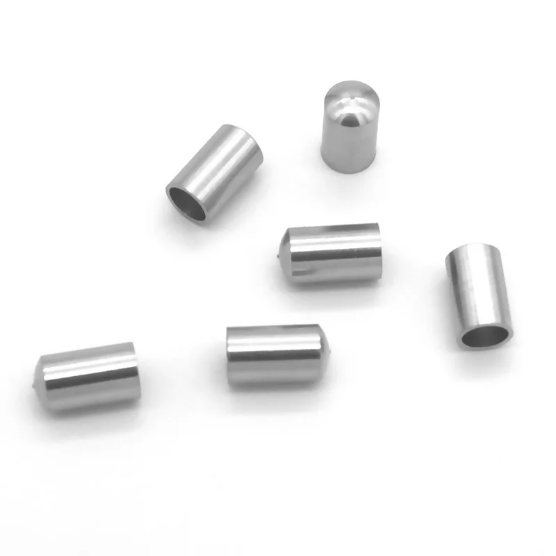 Концевые заглушки для шнура из нержавеющей стали 30 шт./лот подходят кожаного 2/3/4/5