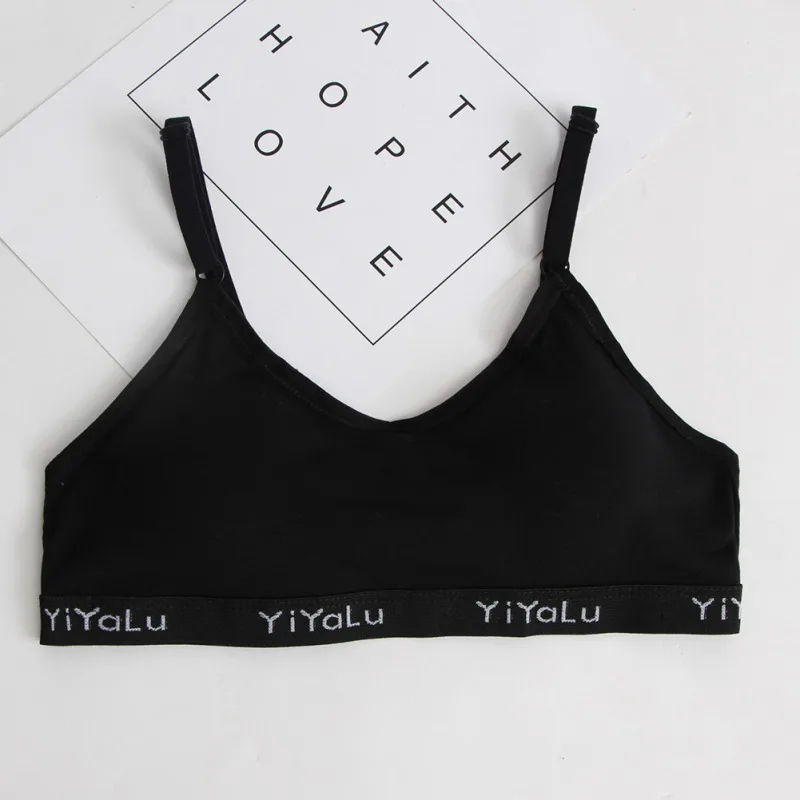 

ZL Girls Teen Cotton Bra Training Bra Underwear Underwear Girl Development Bra