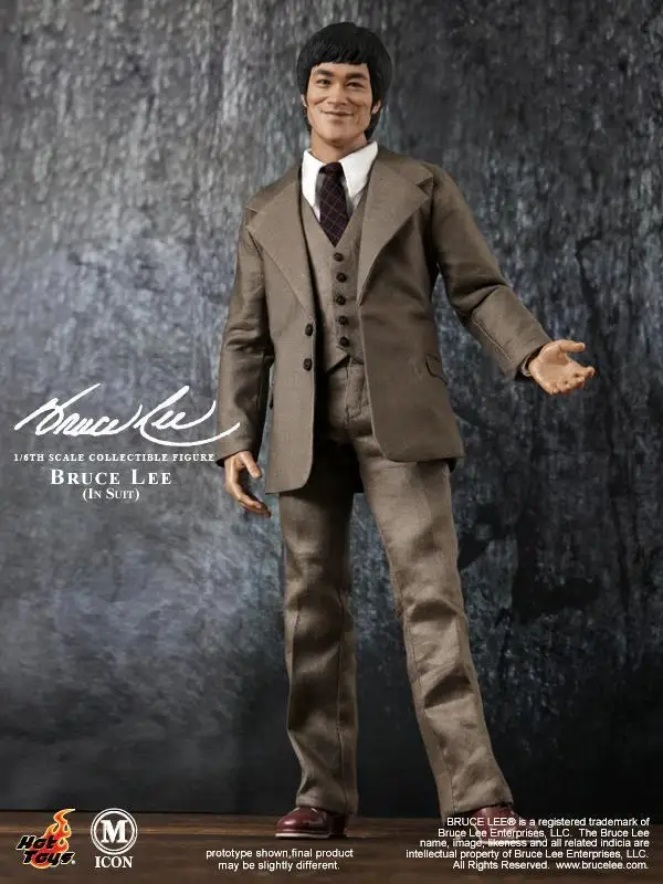 

1/6 HOT TOYS MIS11 Kungfu Smile Bruce Lee Suit Version 1/6 Action Figure for Fans Holiday Gift Best Price