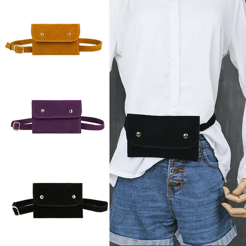 Поясная сумка для женщин и девочек модная дорожная мини кошелек темно зеленого