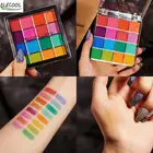 ELECOOL очаровательные тени для век 16 цветов палитра макияж матовые мерцающие пигментированные тени для век Пудра для макияжа глаз