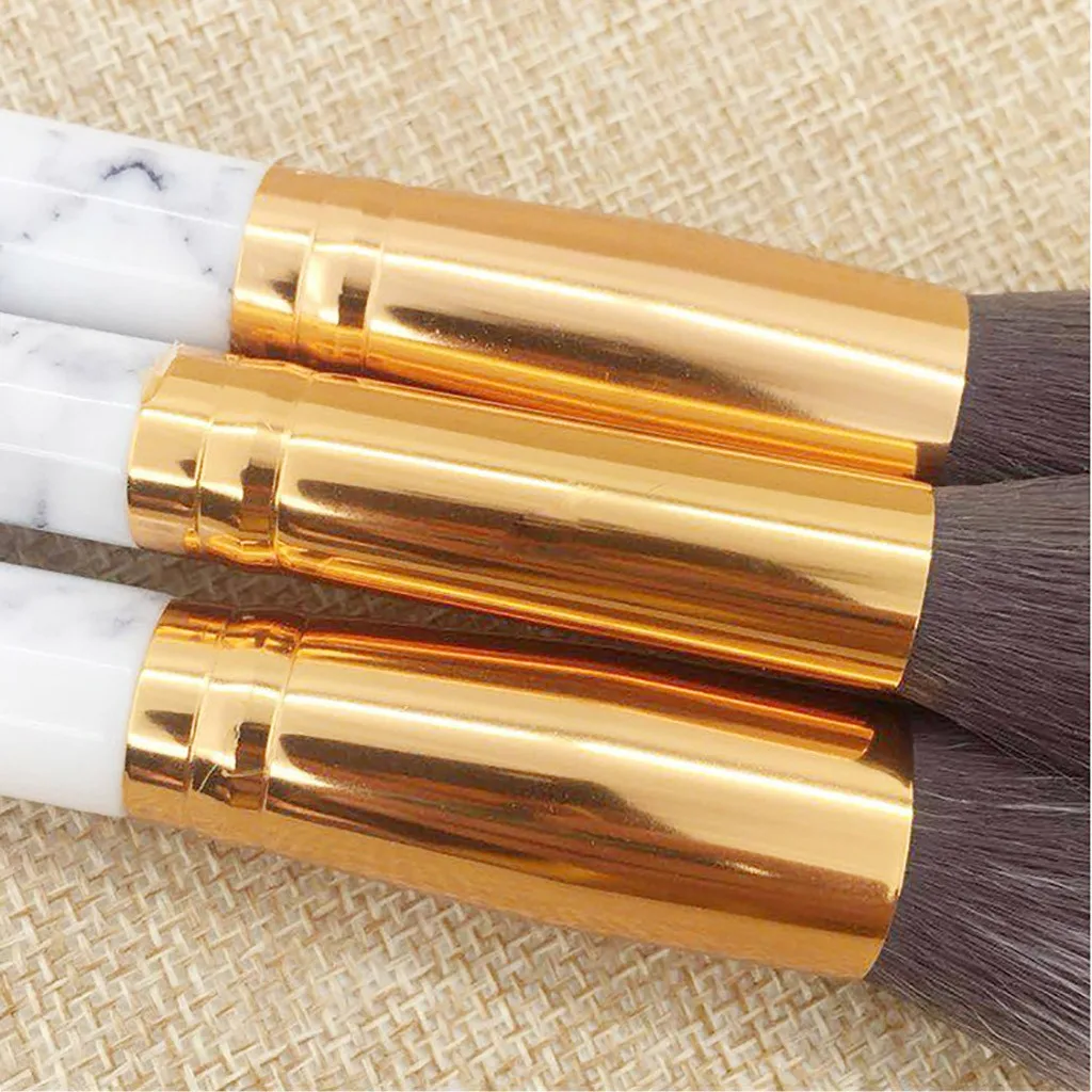 10 шт. набор косметических кистей для макияжа инструментов пластиковая ручка