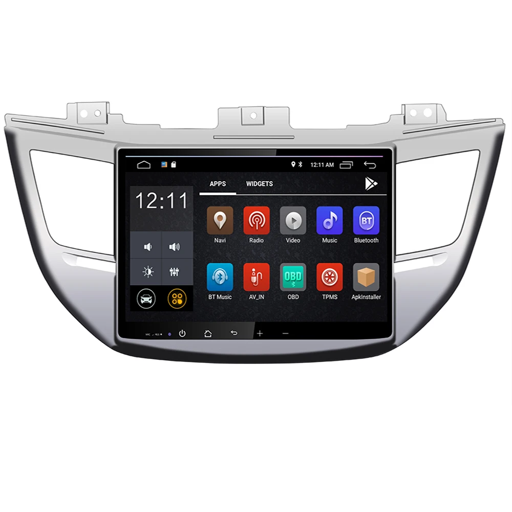 Автомобильный dvd плеер 4 Гб + 32 ГБ Восьмиядерный android 10 для Hyundai Tucson/IX35 2015 2016 2017 2018 2019
