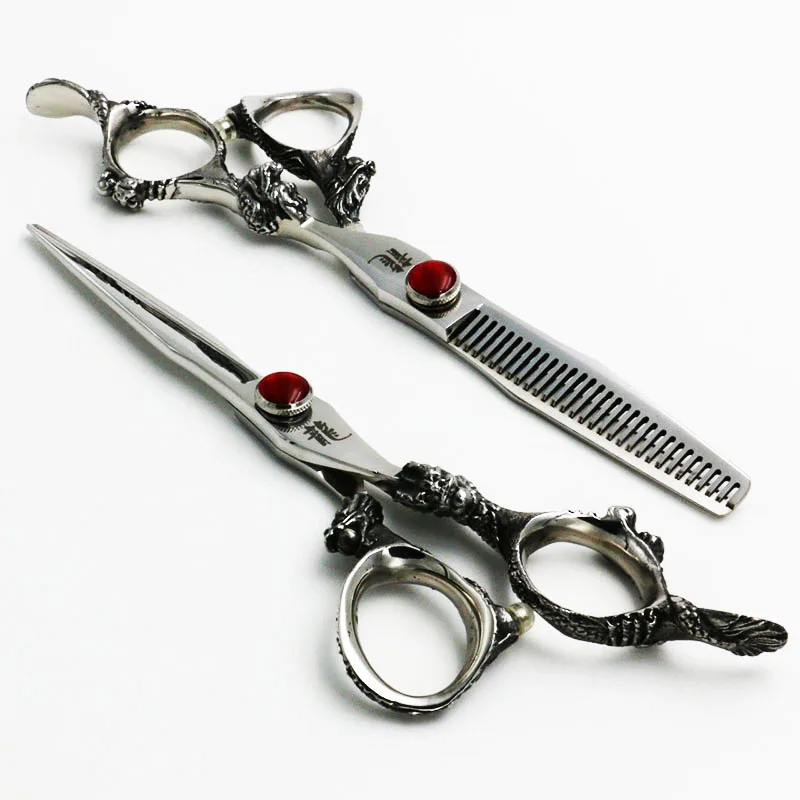 6 дюймов ножницы для домашних животных собак Уход за лошадьми резки +