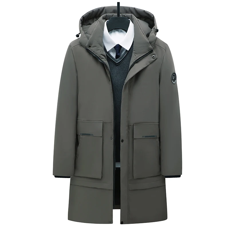 

Plus size 5XL 2021 Winter Cotton Jacket Father Cotton Coat Men's Cotton-Padded Clothes big size Jacket Coat liner