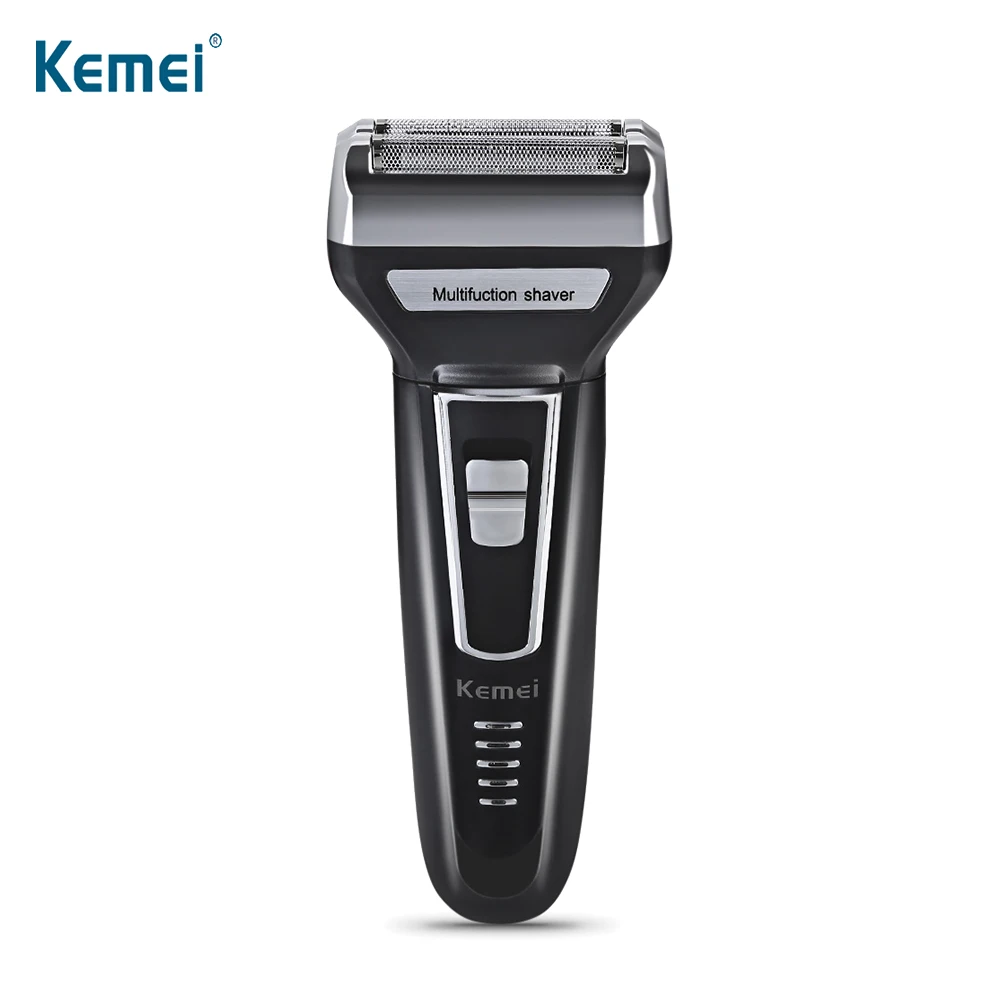 Профессиональная электробритва KEMEI с низким уровнем шума триммер для бороды