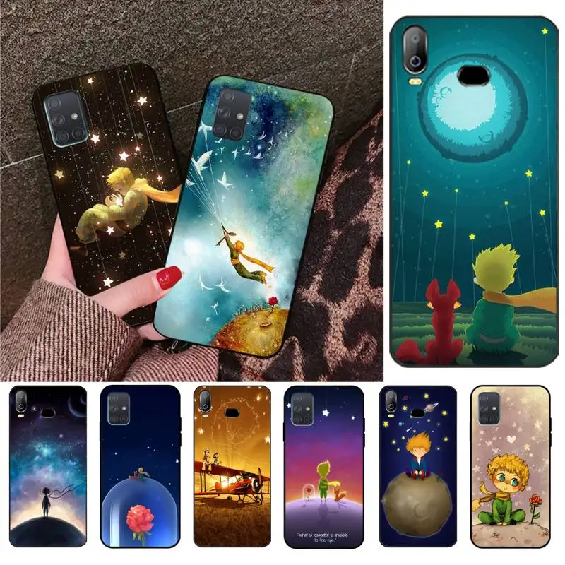 

YJZFDYRM Clear Little Prince Phone Case Cover For Samsung Galaxy A01 A11 A31 A81 A10 A20 A30 A40 A50 A70 A80 A71 A91 A51