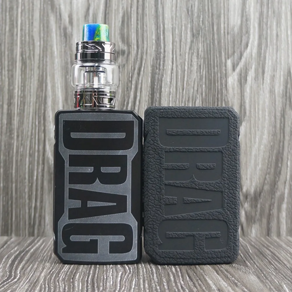 Защитный силиконовый чехол для VOOPOO Drag 2 177W KIT Box Mod Vape Чехол для кожи чехол Uforce tank