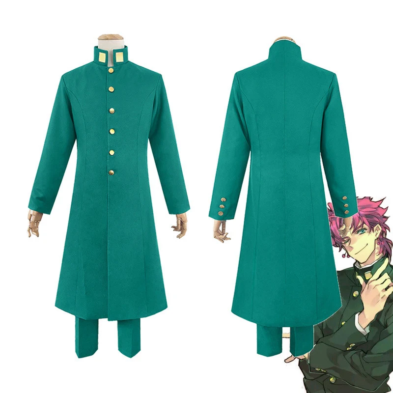 

Cosplay Anime JOJO Bizarre Adventure Noriaki Kakyoin Cosplay Clothing Combat Clothing Cos Clothing Halloween Cos Costume