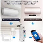 Автоматический выключатель Wi-Fi, умный выключатель на din-рейке, с таймером, дистанционным управлением, голосовым управлением, Alexa и google, для умного дома, без счетчика