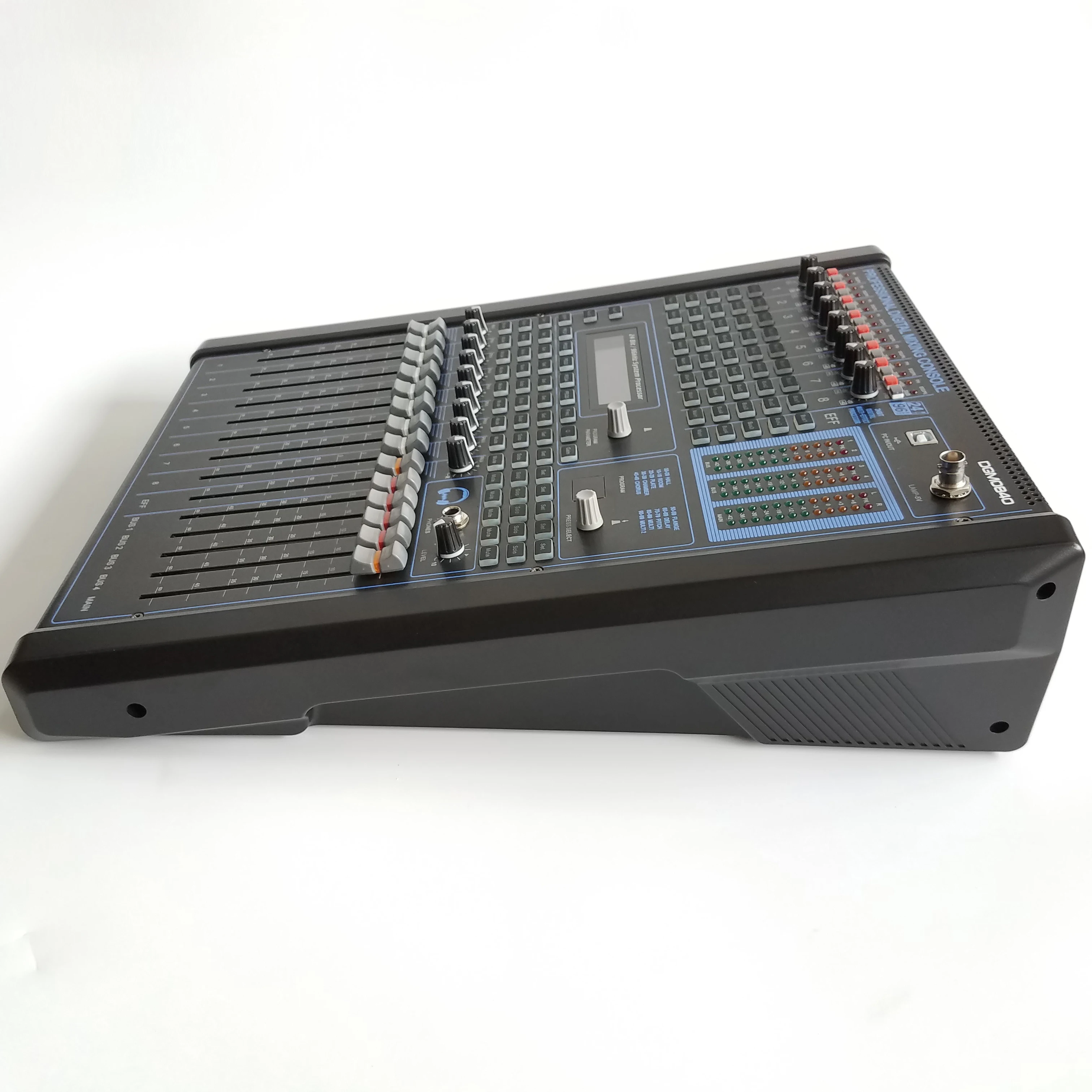 Профессиональный микшерный пульт 8-канальные цифровые миксеры 19 дюймов DJ Mikser DGM840