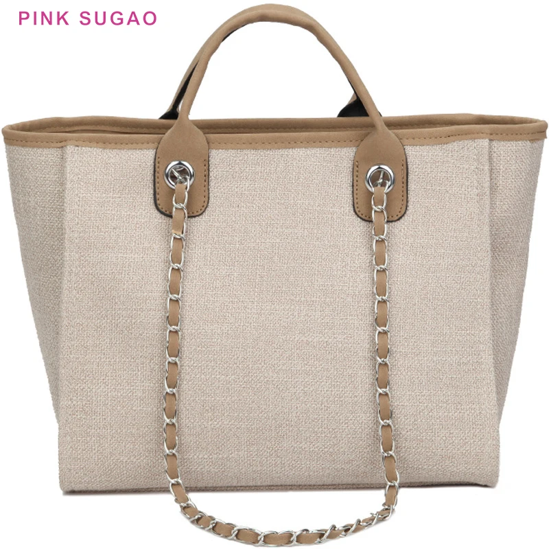 

Pink Sugao luxury handbags women bags designer 2019 fashion shoulder bag high quality chain bag ladies hand bag tote bag new