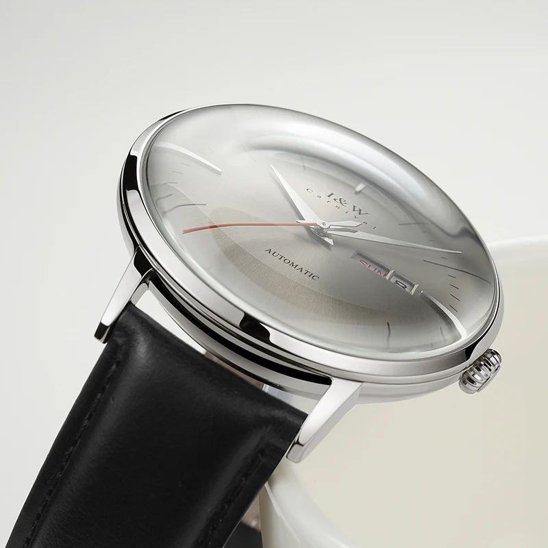 Montre homme Роскошная брендовая я & W Мода автоматические механические часы для мужчин