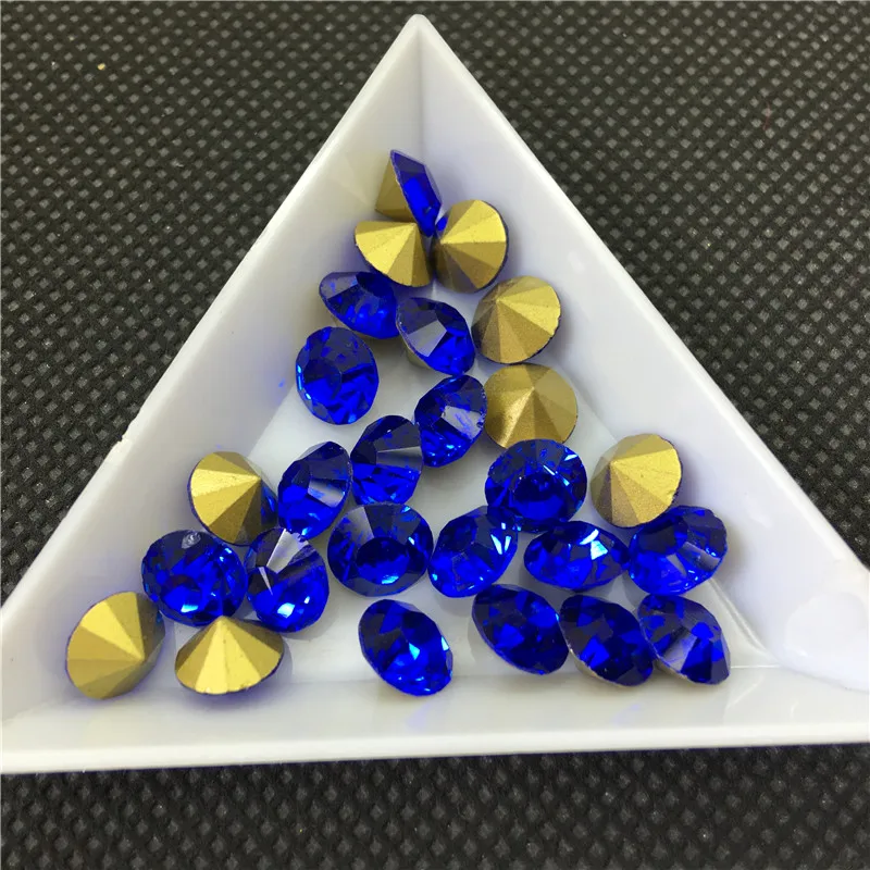 TopStone многоцветные заостренные круглые хрустальные Висячие шкатулки 6 мм 8 10 для