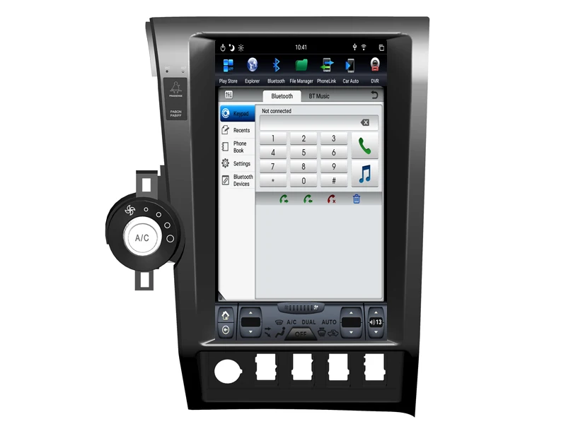 Автомобильный мультимедийный проигрыватель экран 13 6 дюйма радио сенсорный Tesla GPS