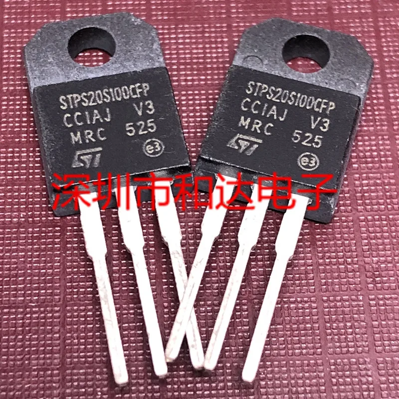

STPS20S100CFP TO-220F 100V 30A