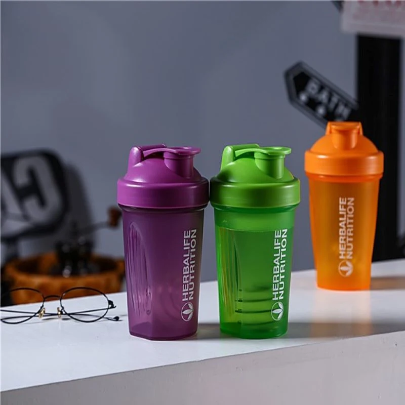 

400ml Sports Shaker Bottle Outdoor Portable Drink Bottle Whey Protein Powder Mixing Plastic Bottle Sports Gym Shaker Bottle