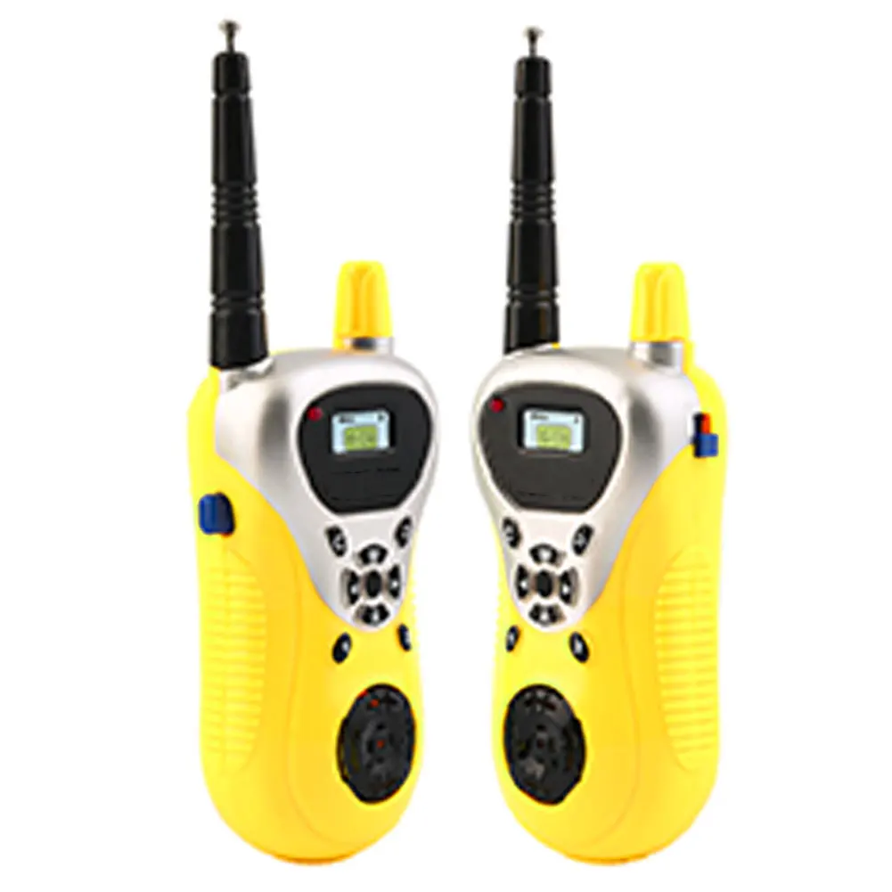 

2pcs Handheld Gift Electronic Two Way Communicator Mini Toy Portable Educational Parent Child Kids Walkie Talkies