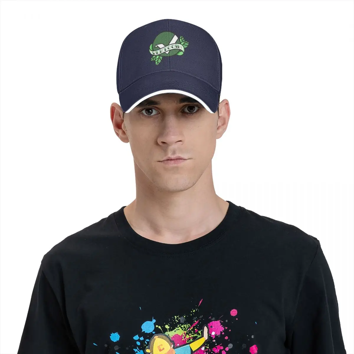 

Vertcoin LOVE Cryptocurrency fishing casquette sun Casual Men's Women's hats