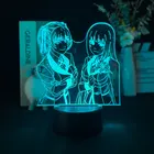 Акриловый 3d светодиодный ночник в японском стиле аниме Kakegurui, компрессионсветильник льник для детей, подарок на день рождения, украшение для спальни, прикроватная лампа