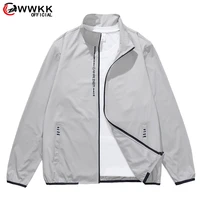 wwkk hiking jackets men quick dry summer camping running sport jacket sun protective coats soft anti uv skin windbreaker