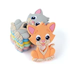 1 шт., Силиконовые Прорезыватели-грызунки для зубов