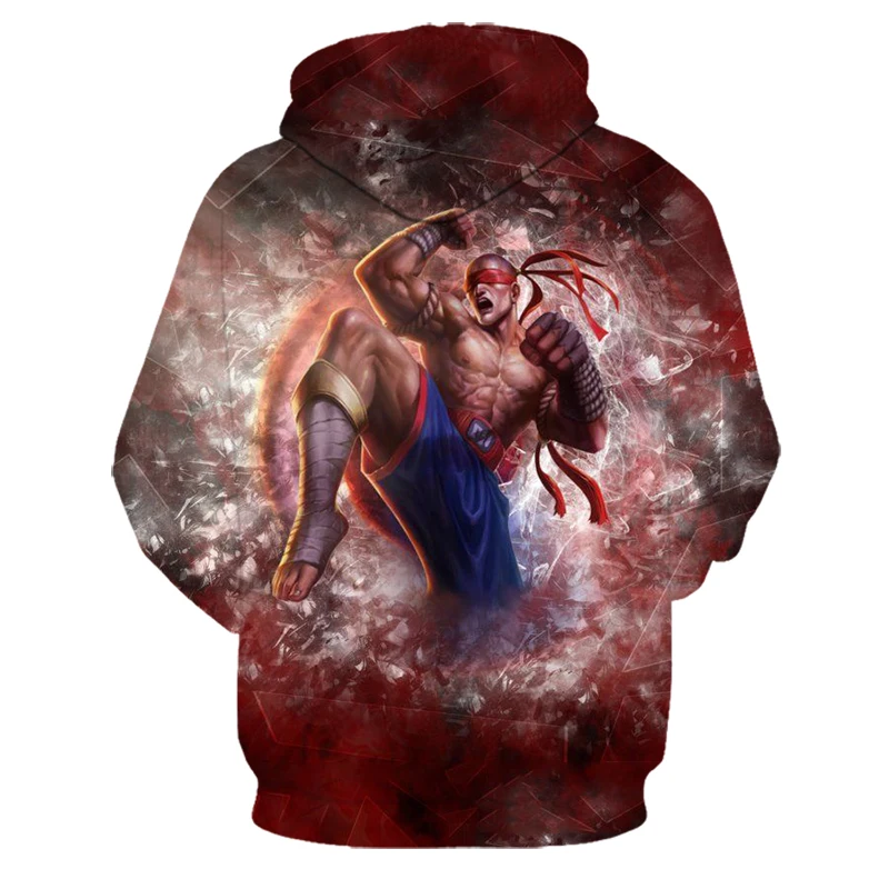 3D печатных league of legends толстовки Lee Sin с надписью "Twisted Fate" Лига Легенд Толстовка игровой костюм чирлидерши бренд спортивной Уличная одежда тренажерный зал
