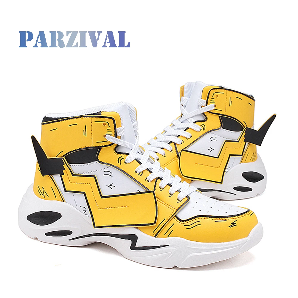 Кроссовки PARZIVAL мужские дышащие Повседневная модная обувь на шнуровке |