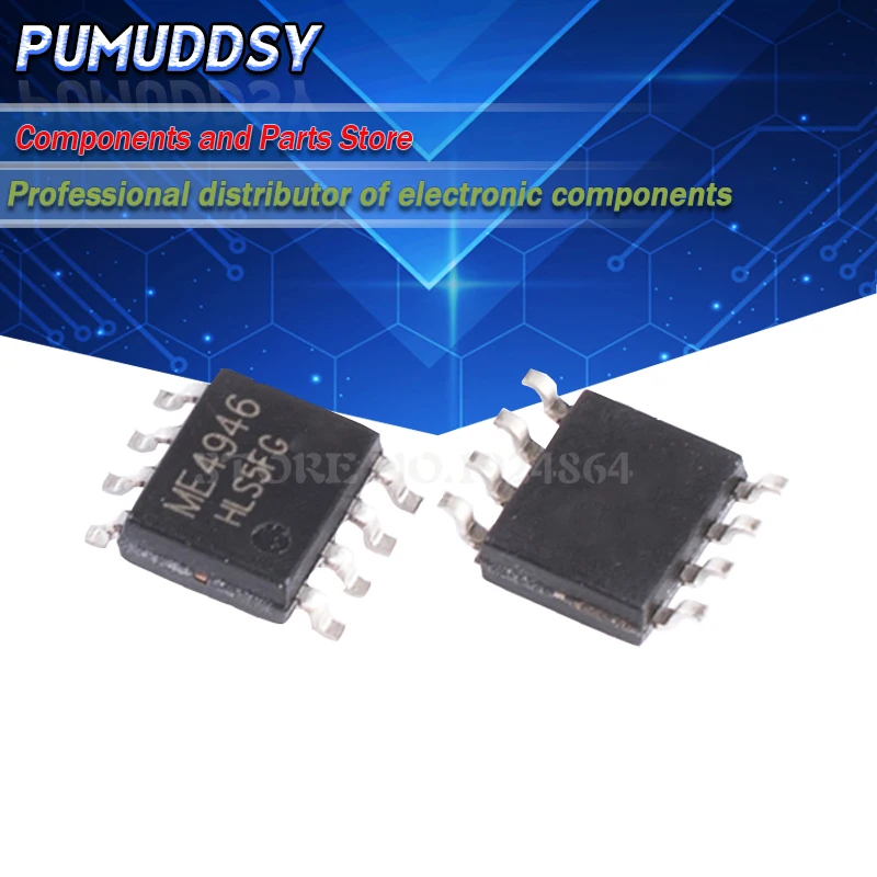 Полевой эффект MOSFET SOP8 IC 10 шт. ME4946 AO4946 MT4946 SI4946|Интегральные схемы| |