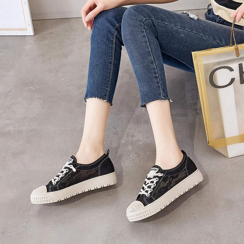 

Women Vulcanized Shoes High Quality Women Sneakers Slip On Flats Shoes Women Loafers Tenis Feminino Walking Flat shoes for women