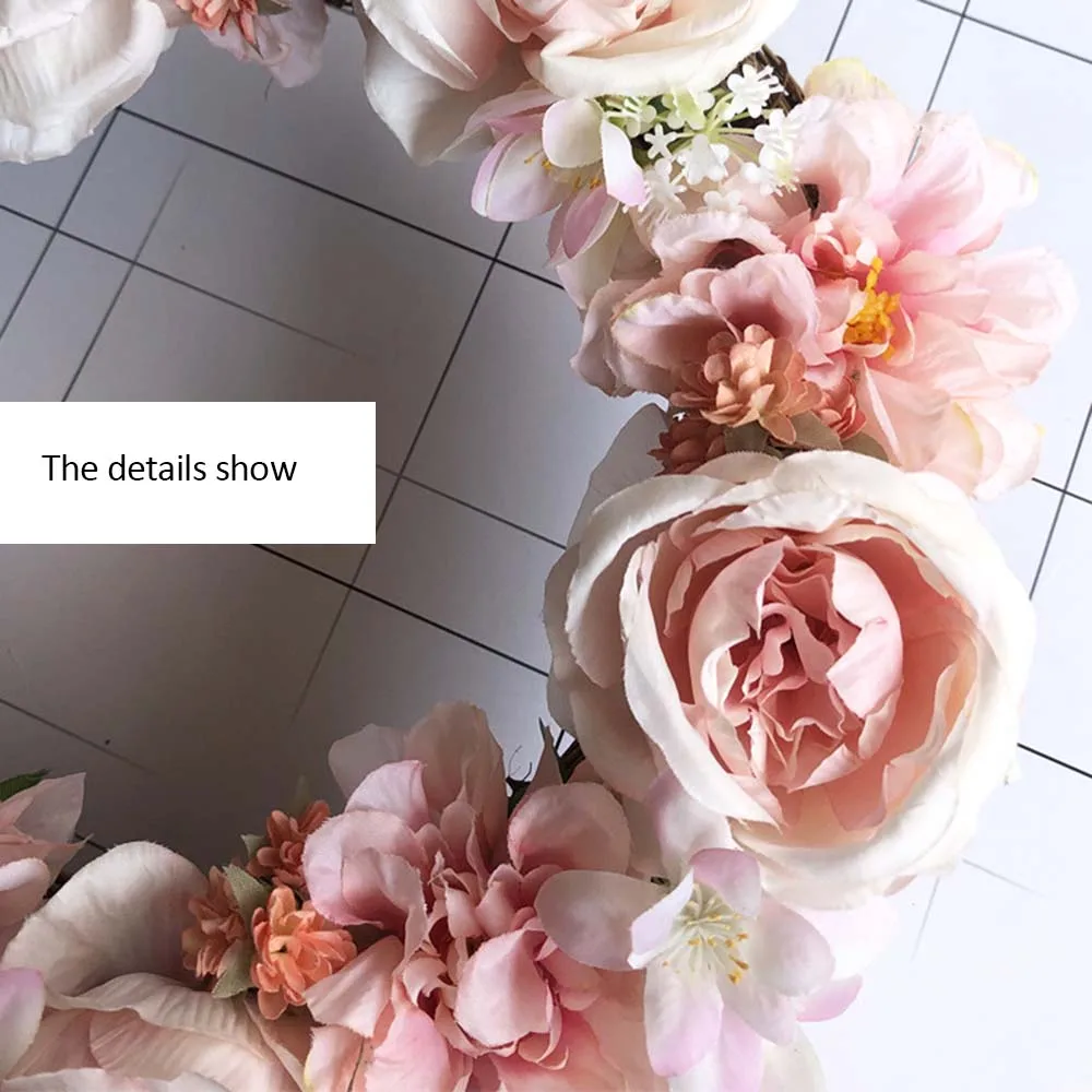 Искусственный венок свадебное торжество порог украшения двери декорация