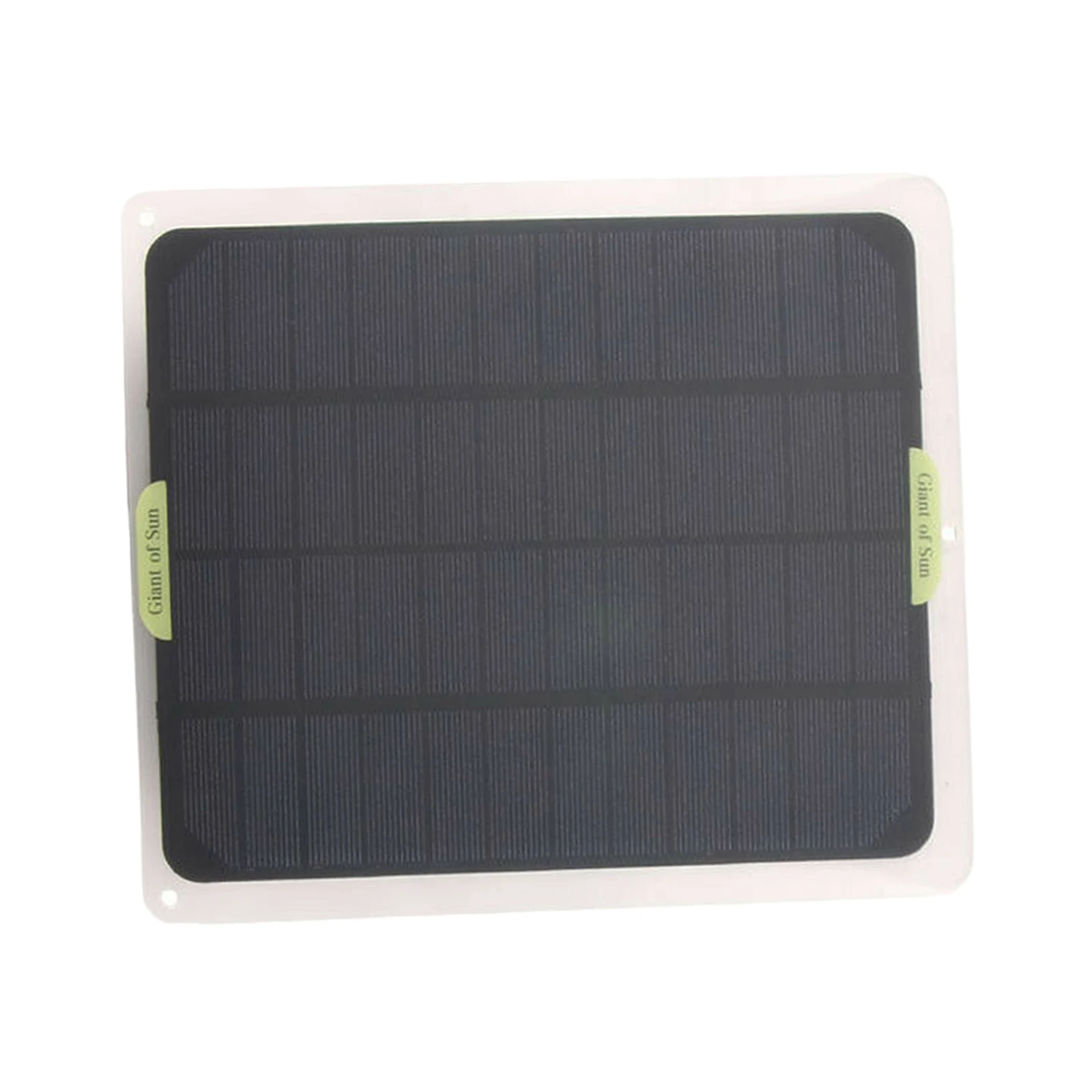 

20W 12V Solar Panel Charger with USB Port Camera Phone Charger for Outdoor Picnic Yard Lawn Patio Garden Porch