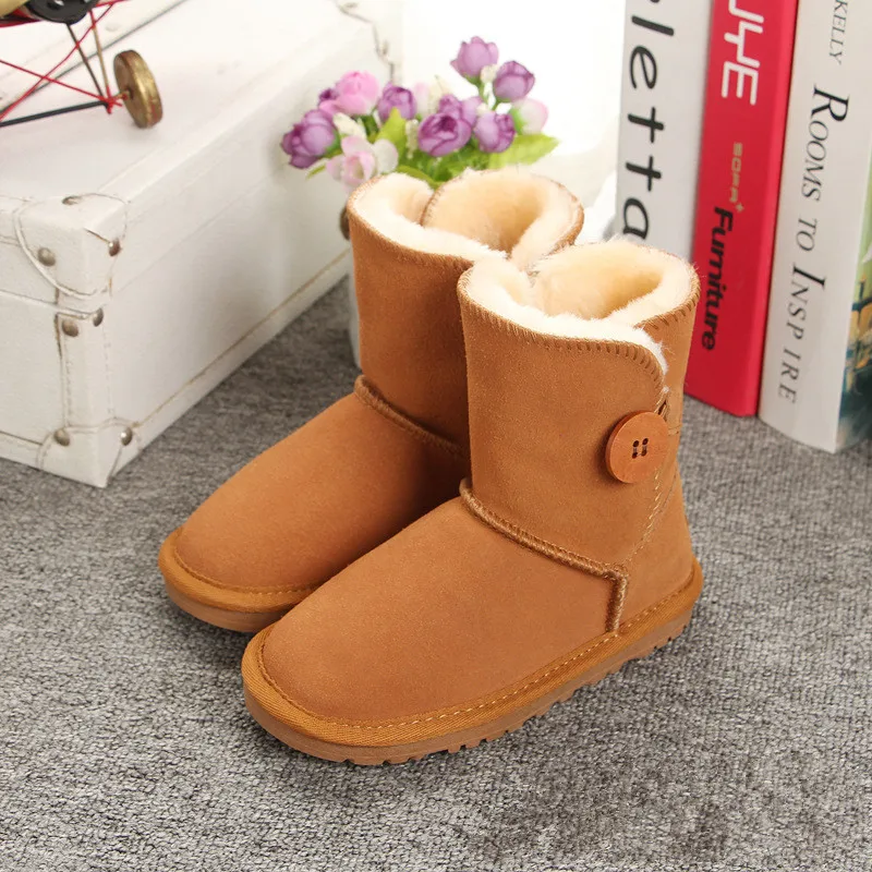 2019 г. Детская обувь зимняя теплая модная для мальчиков и девочек детские зимние