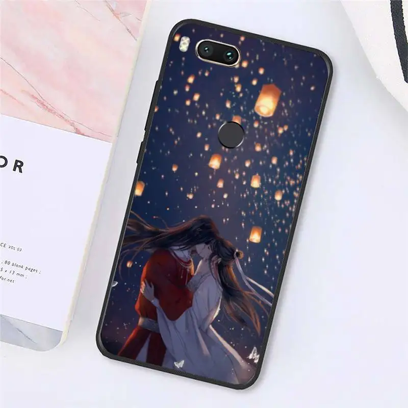 

Heaven Official's Blessing chinese anime Phone Cases For Xiaomi Redmi note 7 8 9 t k30 max3 9 s 10 pro lite Luxury brand shell