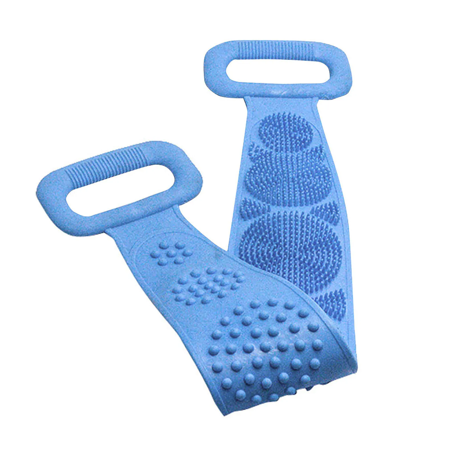 

New 70cm Silicone Back Bath Shower Wash Body Belt Bath Towel Exfoliating Body Brush Wash Skin Clean Care Hot Sale