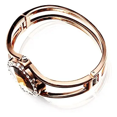 Часы наручные женские с браслетом роскошные элегантные модные цвет розовое