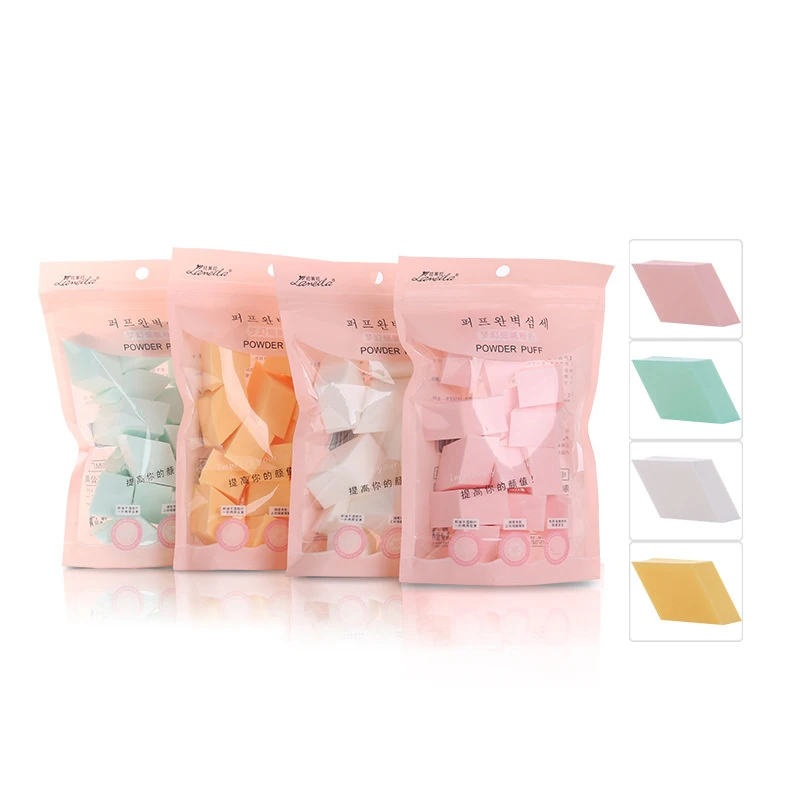 Новинка 15 или 20 шт./партия губка для лица с ромбами очищающие косметические