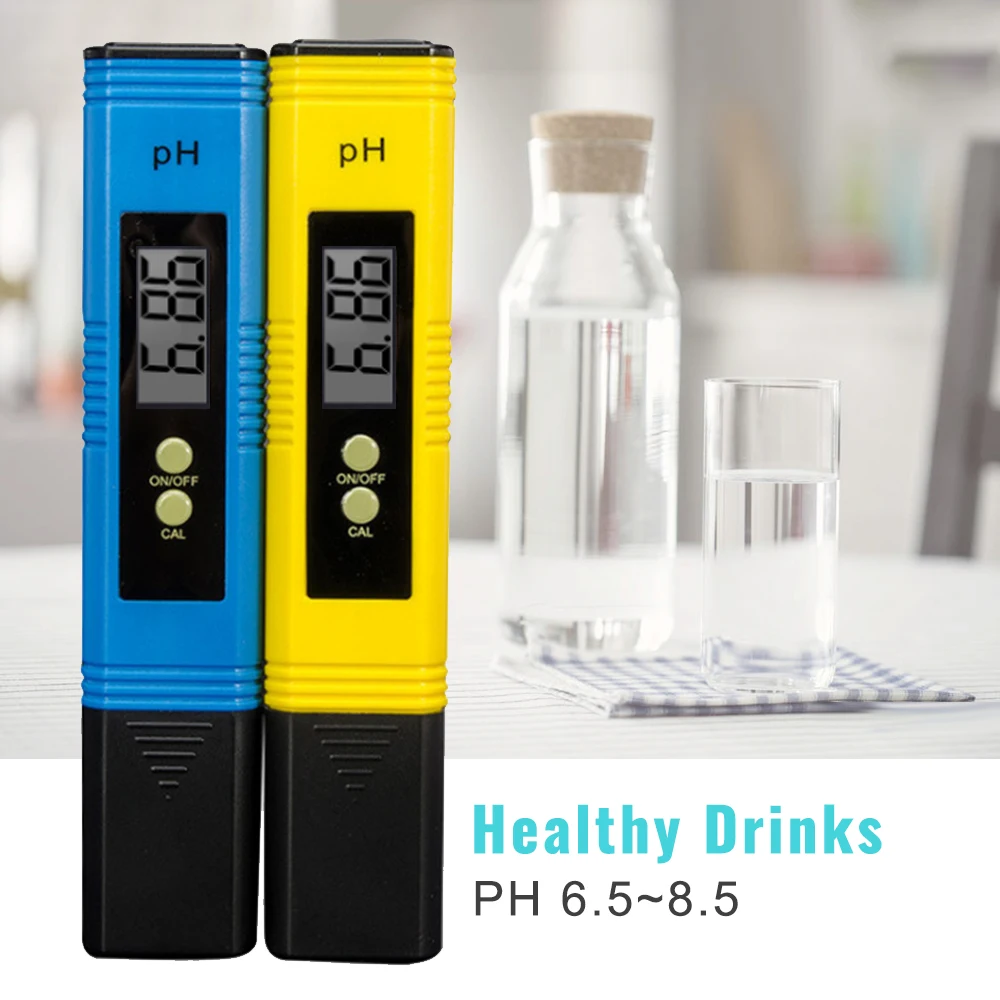 Цифровой измеритель PH тестер термометр ручка фильтр для воды гидропоники