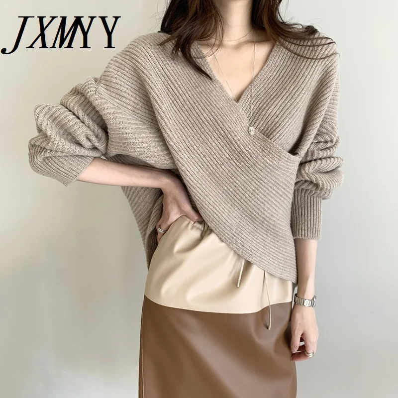 Осень 2022 Женская одежда женский свитер пуловер женские вязаные свитера